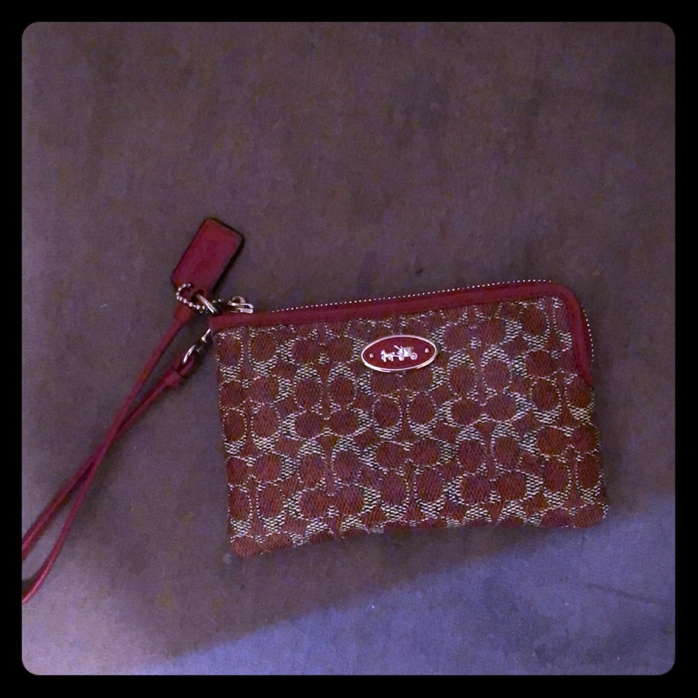 Coach wristlet